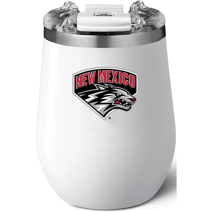Brumate Uncorkd XL Wine Tumbler with New Mexico Lobos Secondary Logo