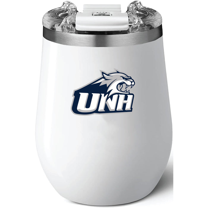 Brumate Uncorkd XL Wine Tumbler with New Hampshire Wildcats Primary Logo