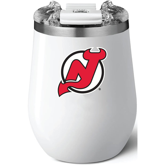 Brumate Uncorkd XL Wine Tumbler with New Jersey Devils Primary Logo