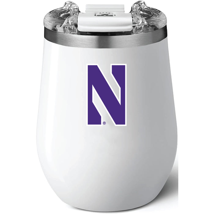 Brumate Uncorkd XL Wine Tumbler with Northwestern Wildcats Primary Logo