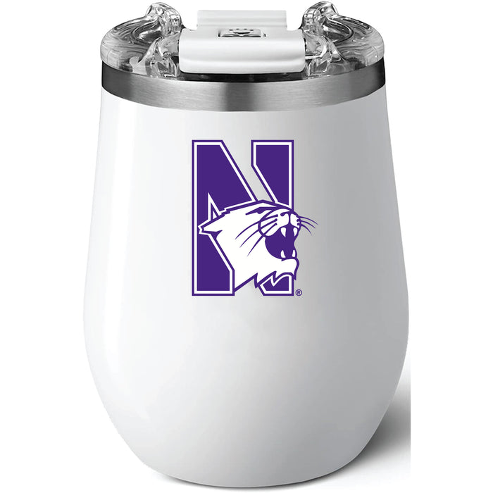 Brumate Uncorkd XL Wine Tumbler with Northwestern Wildcats Secondary Logo