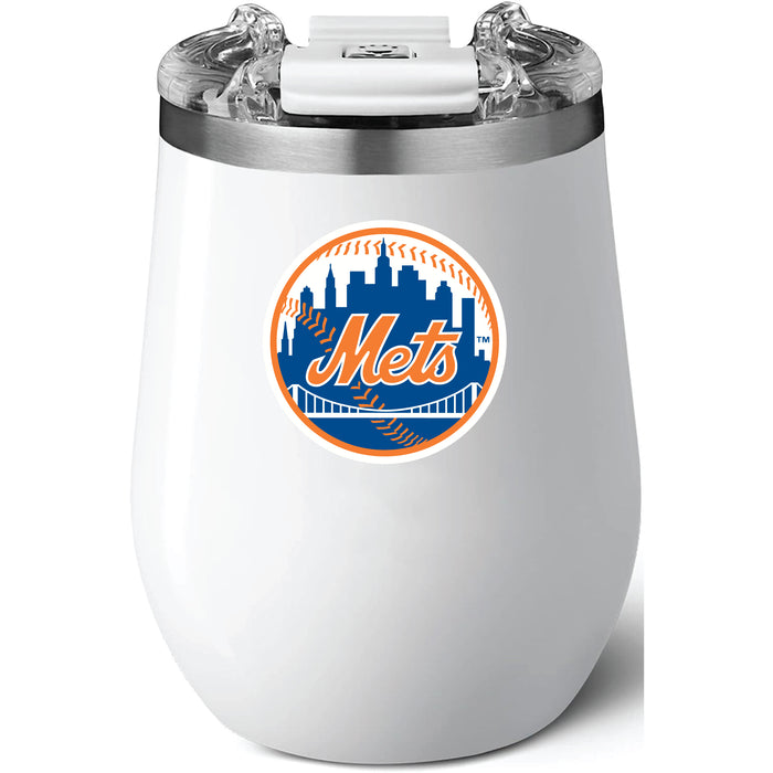 Brumate Uncorkd XL Wine Tumbler with New York Mets Secondary Logo