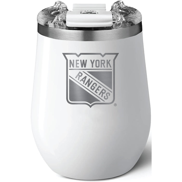 Brumate Uncorkd XL Wine Tumbler with New York Rangers Primary Logo