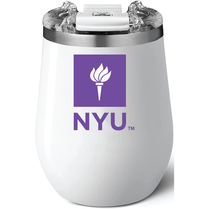 Brumate Uncorkd XL Wine Tumbler with NYU Primary Logo