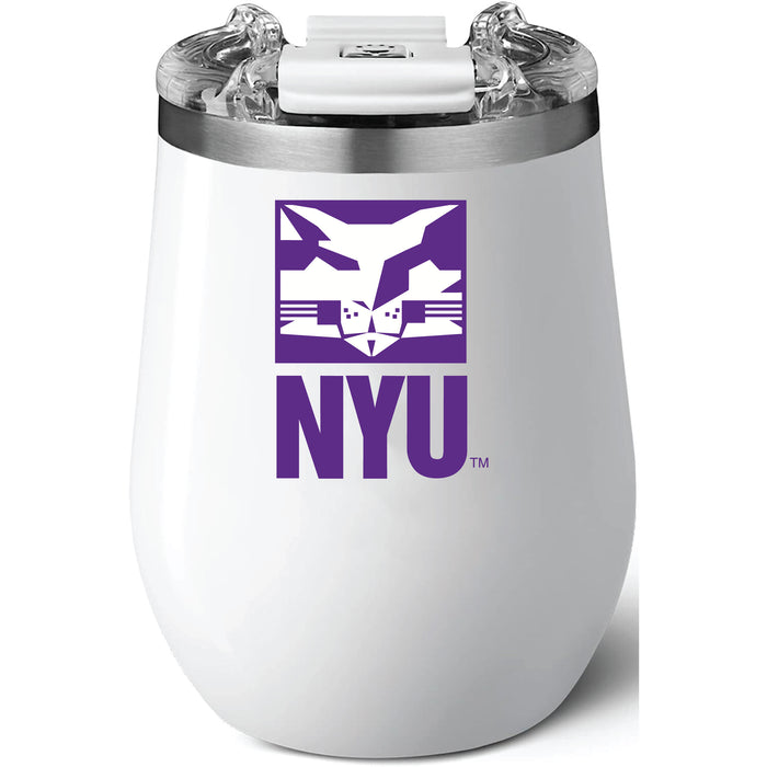 Brumate Uncorkd XL Wine Tumbler with NYU Secondary Logo