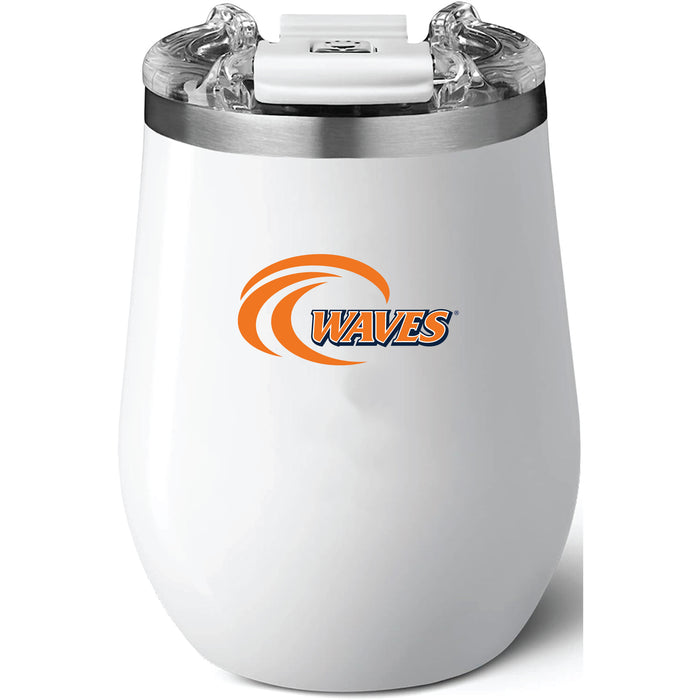 Brumate Uncorkd XL Wine Tumbler with Pepperdine Waves Secondary Logo