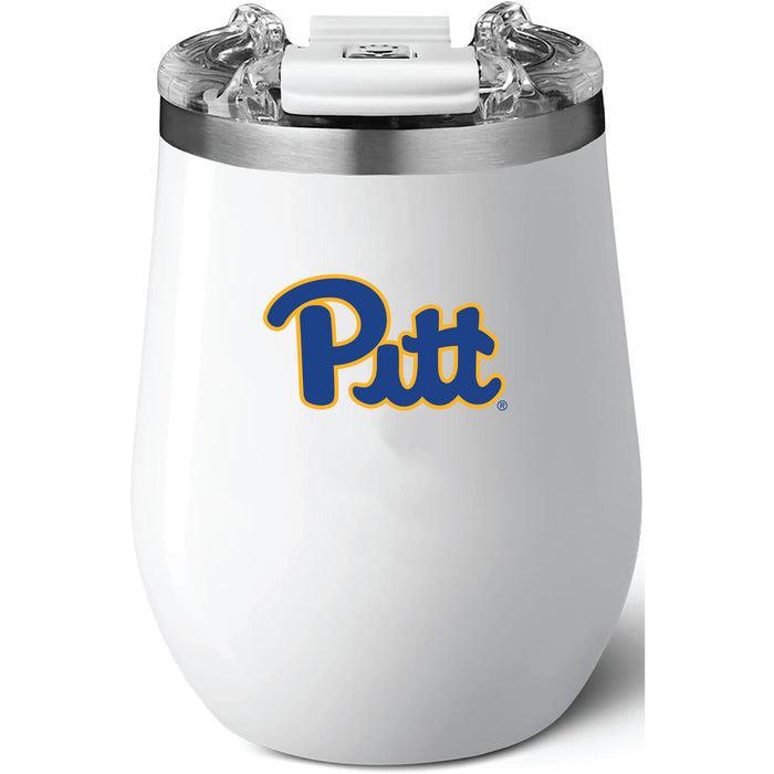 Brumate Uncorkd XL Wine Tumbler with Pittsburgh Panthers Primary Logo