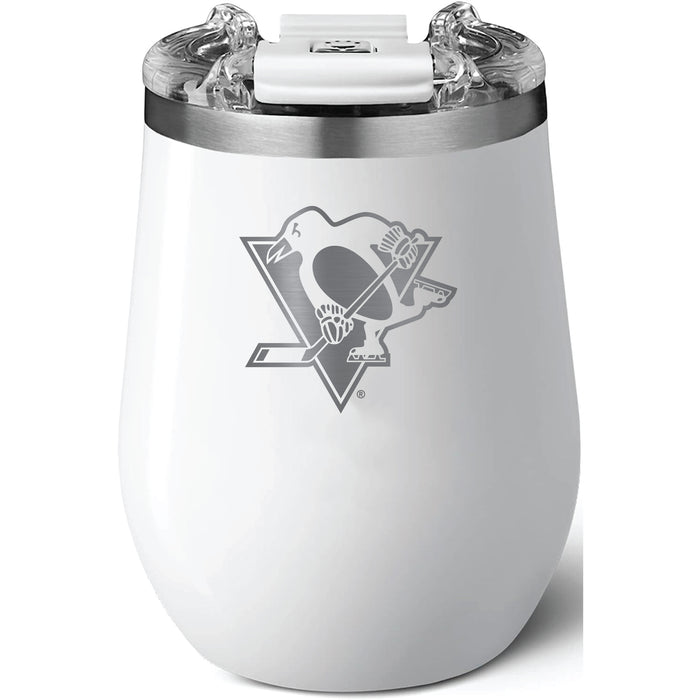 Brumate Uncorkd XL Wine Tumbler with Pittsburgh Penguins Primary Logo