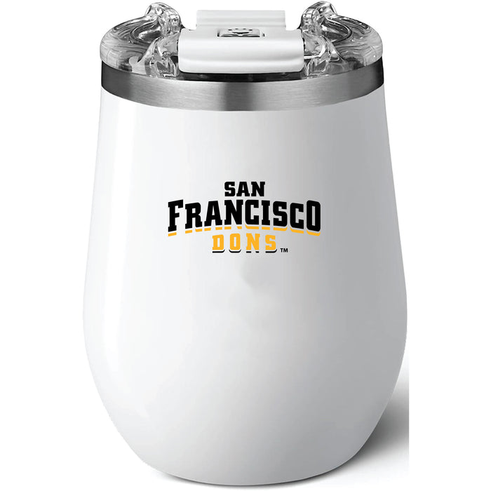 Brumate Uncorkd XL Wine Tumbler with San Francisco Dons Primary Logo