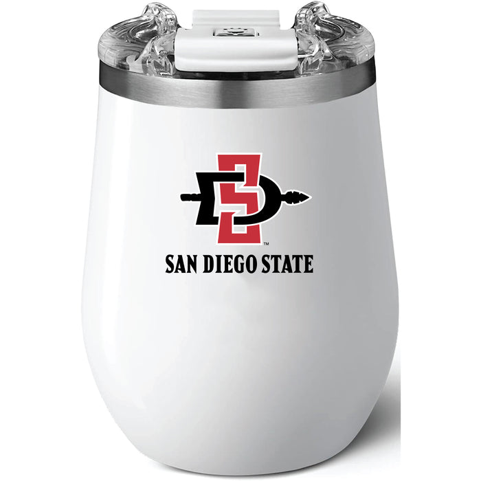 Brumate Uncorkd XL Wine Tumbler with San Diego State Aztecs Secondary Logo