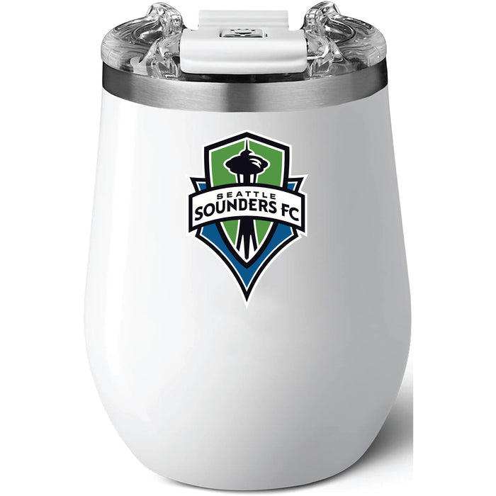 Brumate Uncorkd XL Wine Tumbler with Seatle Sounders Primary Logo