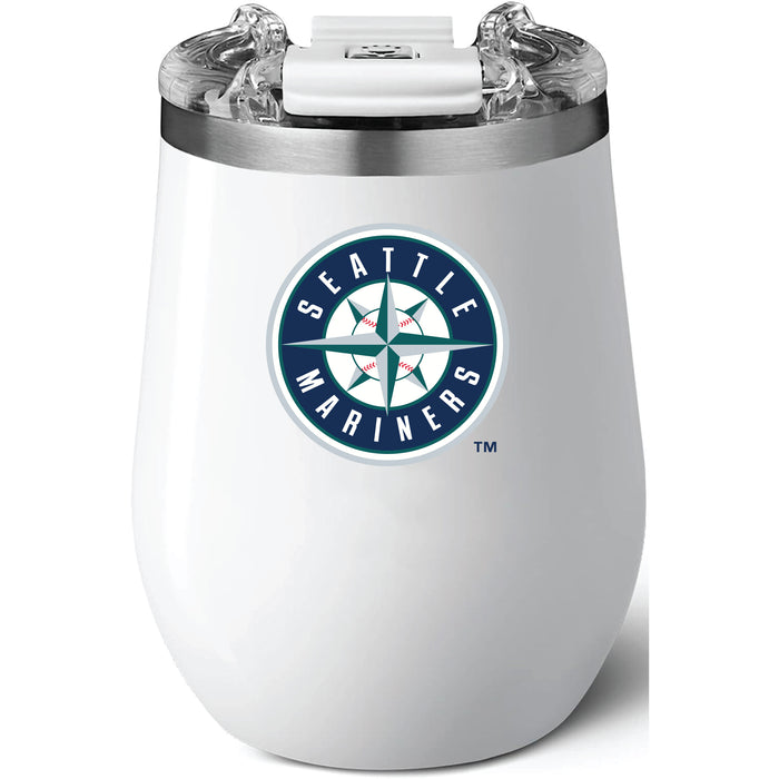 Brumate Uncorkd XL Wine Tumbler with Seattle Mariners Primary Logo