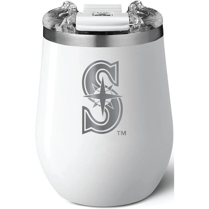 Brumate Uncorkd XL Wine Tumbler with Seattle Mariners Secondary Logo