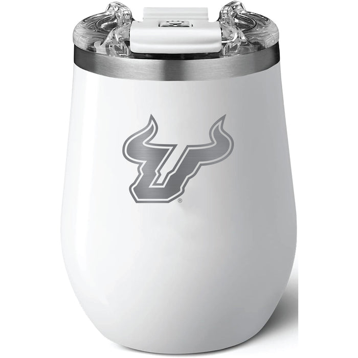 Brumate Uncorkd XL Wine Tumbler with South Florida Bulls Primary Logo