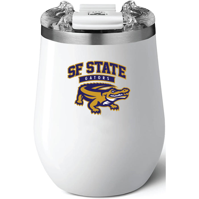 Brumate Uncorkd XL Wine Tumbler with San Francisco State U Gators Primary Logo