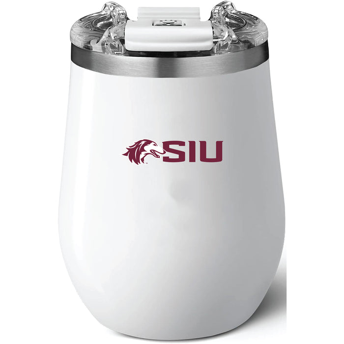 Brumate Uncorkd XL Wine Tumbler with Southern Illinois Salukis Secondary Logo