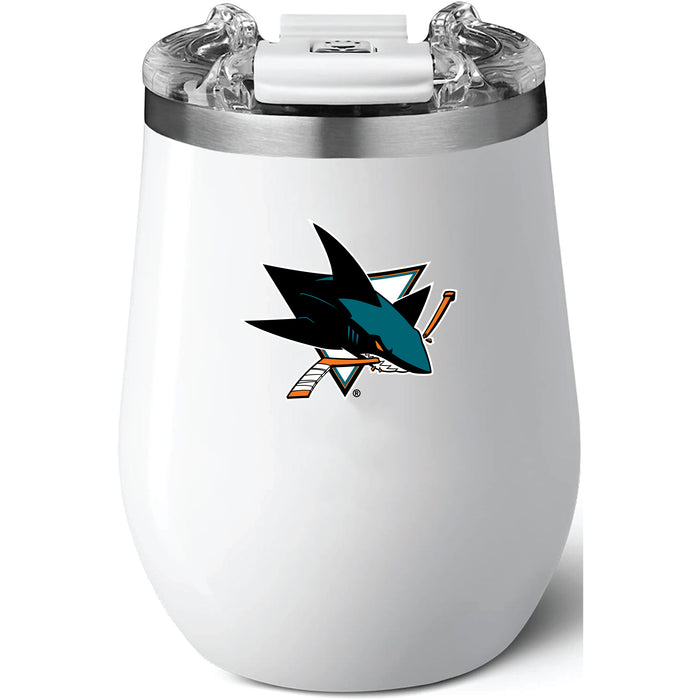 Brumate Uncorkd XL Wine Tumbler with San Jose Sharks Primary Logo