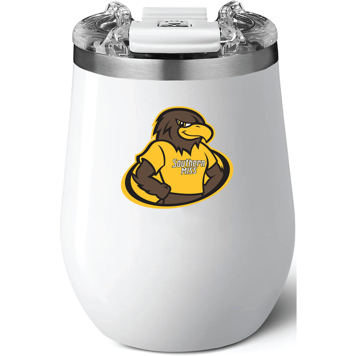 Brumate Uncorkd XL Wine Tumbler with Southern Mississippi Golden Eagles Secondary Logo