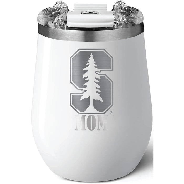 Brumate Uncorkd XL Wine Tumbler with Stanford Cardinal Mom Primary Logo