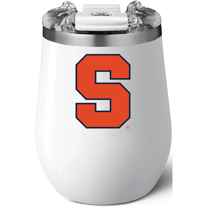 Brumate Uncorkd XL Wine Tumbler with Syracuse Orange Primary Logo