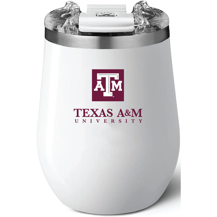 Brumate Uncorkd XL Wine Tumbler with Texas A&M Aggies Secondary Logo