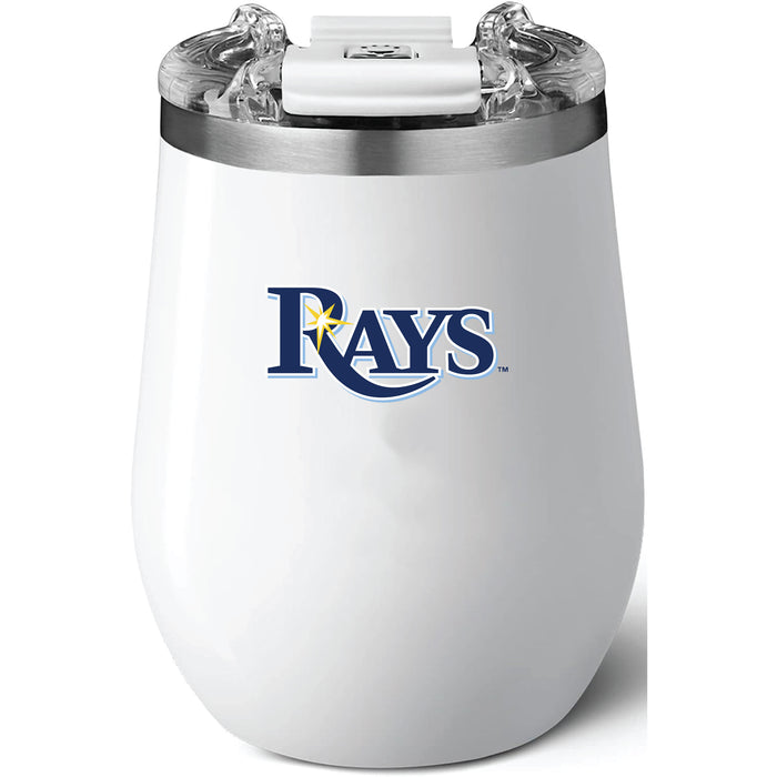 Brumate Uncorkd XL Wine Tumbler with Tampa Bay Rays Primary Logo