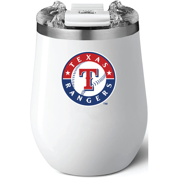 Brumate Uncorkd XL Wine Tumbler with Texas Rangers Primary Logo