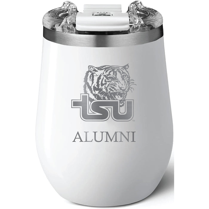Brumate Uncorkd XL Wine Tumbler with Tennessee State Tigers Alumni Primary Logo