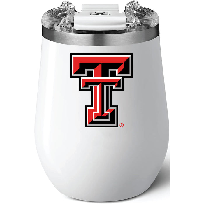 Brumate Uncorkd XL Wine Tumbler with Texas Tech Red Raiders Primary Logo