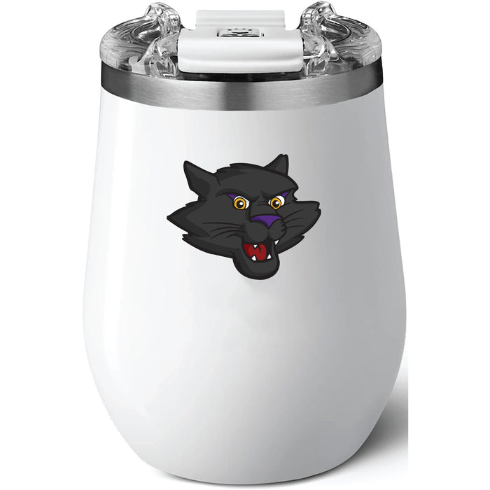 Brumate Uncorkd XL Wine Tumbler with Northern Iowa Panthers Secondary Logo