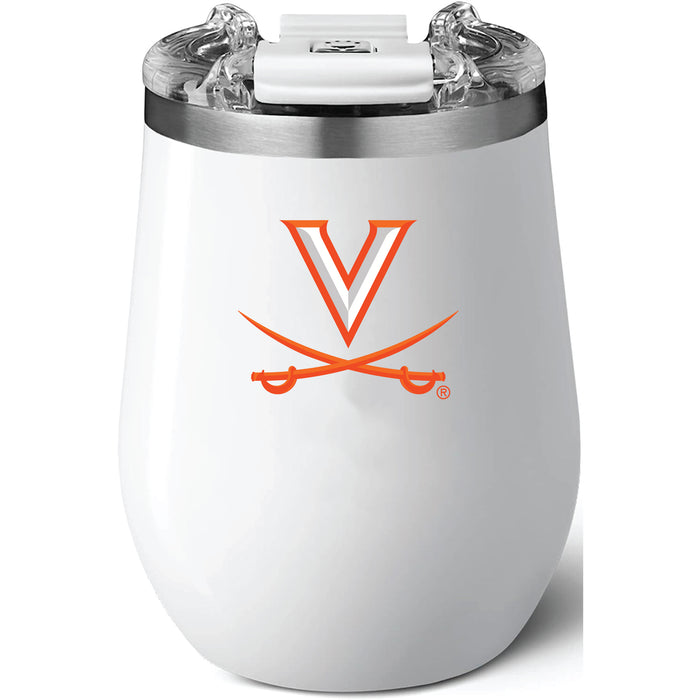 Brumate Uncorkd XL Wine Tumbler with Virginia Cavaliers Primary Logo