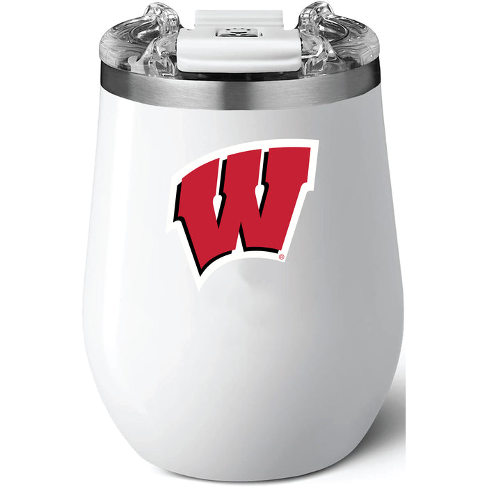 Brumate Uncork'd XL Wine Tumbler with Wisconsin Badgers Primary Logo