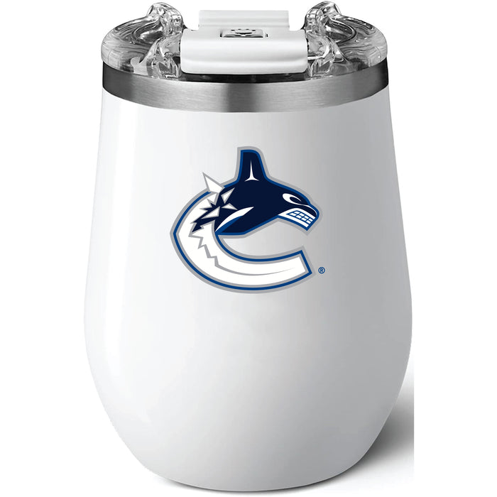 Brumate Uncorkd XL Wine Tumbler with Vancouver Canucks Primary Logo