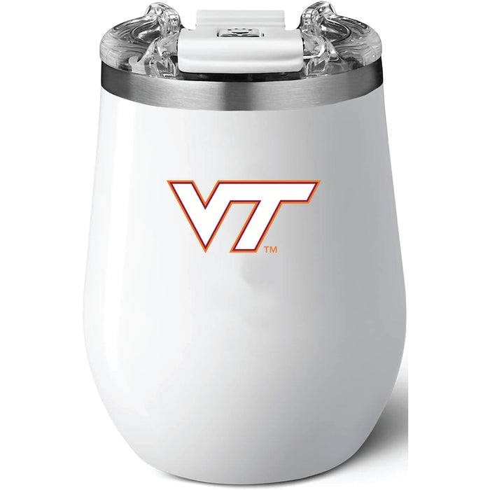 Brumate Uncorkd XL Wine Tumbler with Virginia Tech Hokies Primary Logo