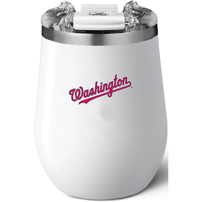 Brumate Uncorkd XL Wine Tumbler with Washington Nationals Wordmark Logo