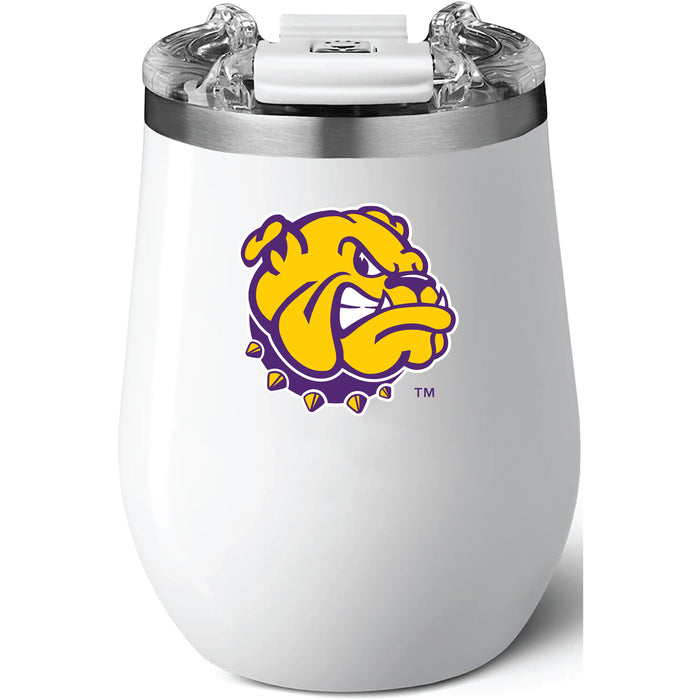 Brumate Uncorkd XL Wine Tumbler with Western Illinois University Leathernecks Secondary Logo