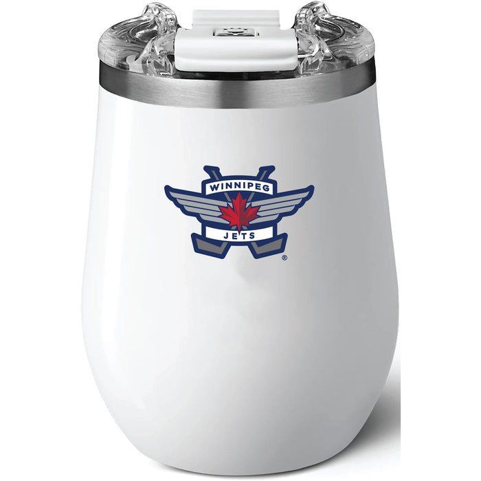 Brumate Uncorkd XL Wine Tumbler with Winnipeg Jets Secondary Logo