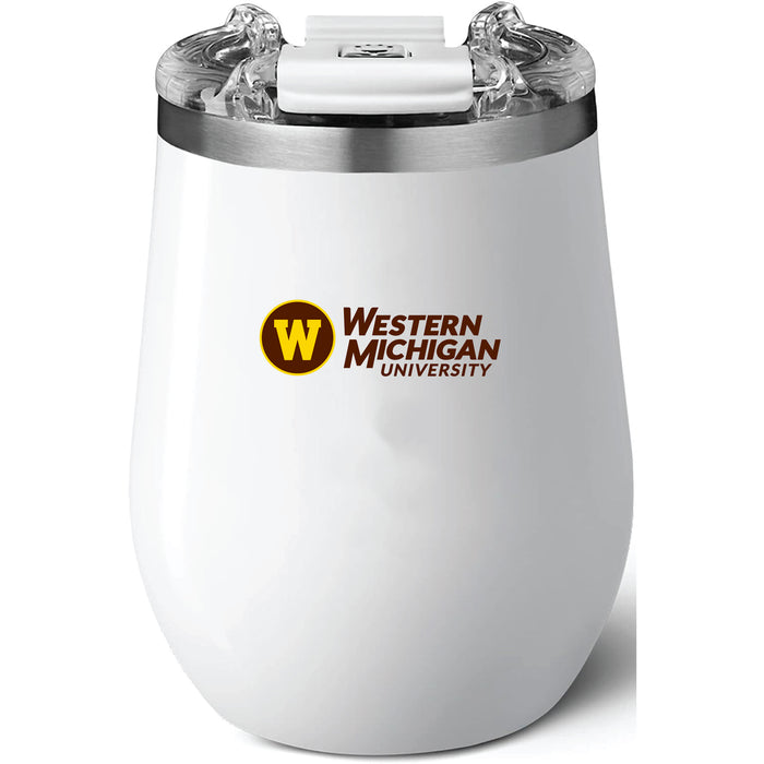 Brumate Uncorkd XL Wine Tumbler with Western Michigan Broncos Primary Logo