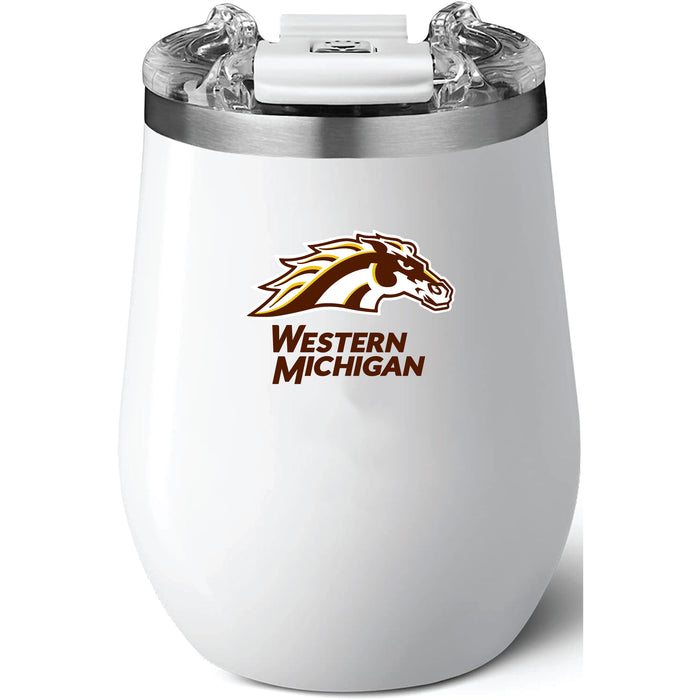 Brumate Uncorkd XL Wine Tumbler with Western Michigan Broncos Secondary Logo