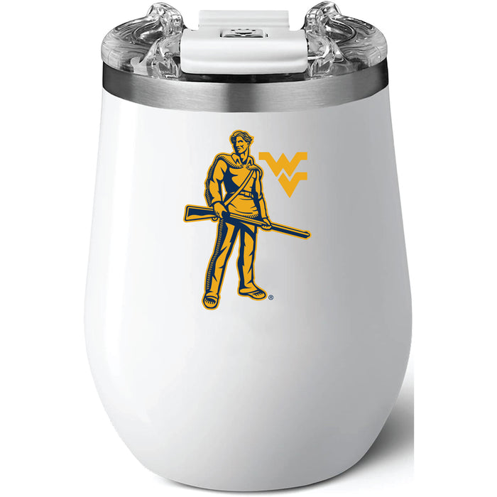 Brumate Uncorkd XL Wine Tumbler with West Virginia Mountaineers Secondary Logo