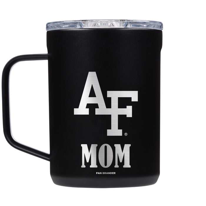Corkcicle Coffee Mug with Airforce Falcons Mom and Primary Logo