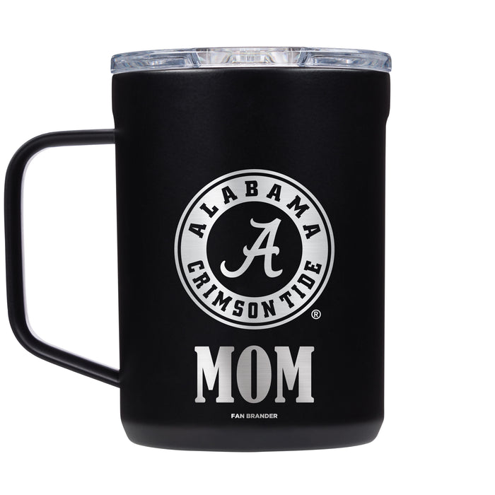 Corkcicle Coffee Mug with Alabama Crimson Tide Mom and Primary Logo