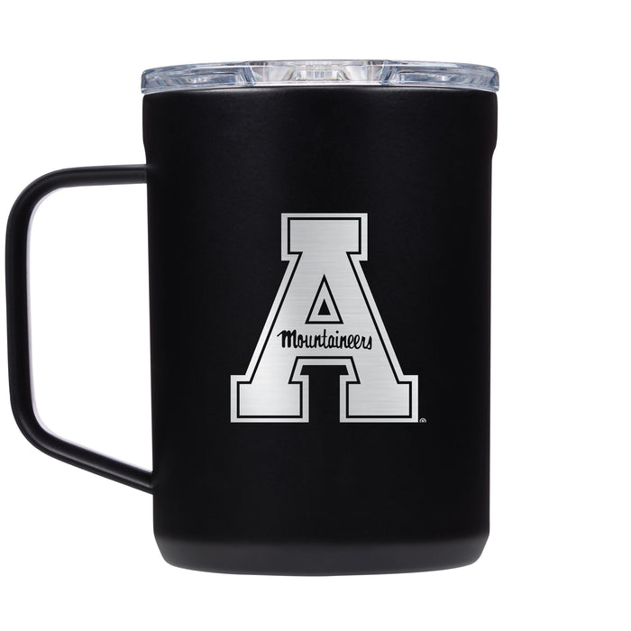 Corkcicle Coffee Mug with Appalachian State Mountaineers Primary Logo