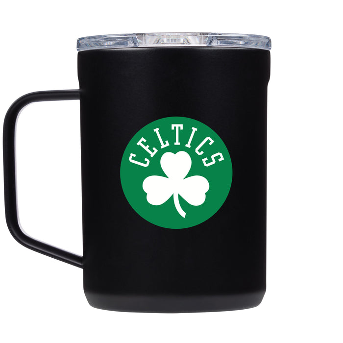 Corkcicle Coffee Mug with Boston Celtics Secondary Logo