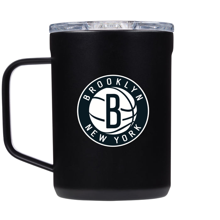 Corkcicle Coffee Mug with Brooklyn Nets Secondary Logo