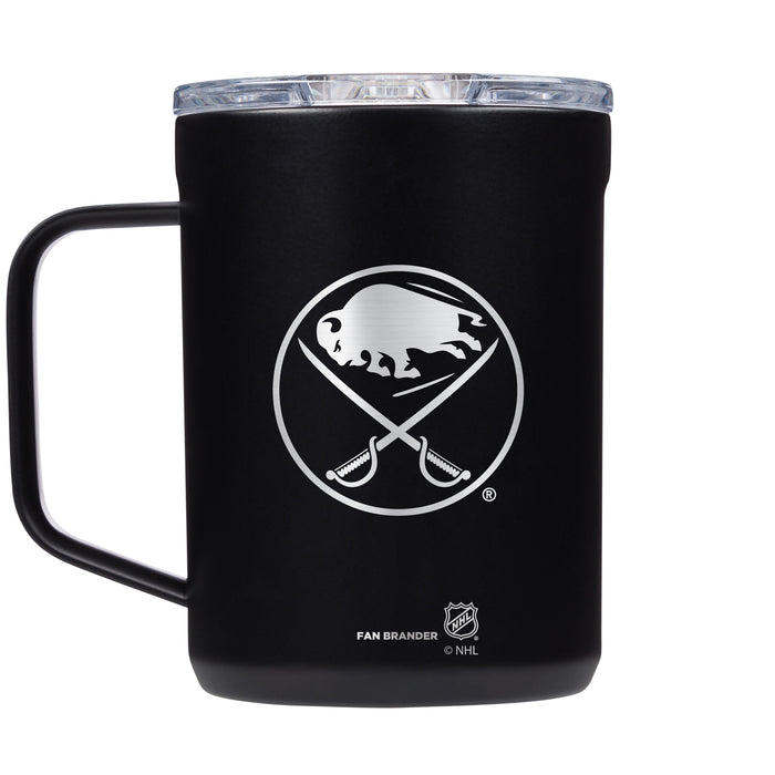 Corkcicle Coffee Mug with Buffalo Sabres Primary Logo