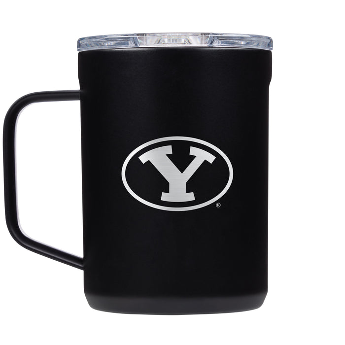 Corkcicle Coffee Mug with Brigham Young Cougars Primary Logo