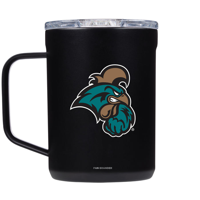 Corkcicle Coffee Mug with Coastal Carolina Univ Chanticleers Primary Logo