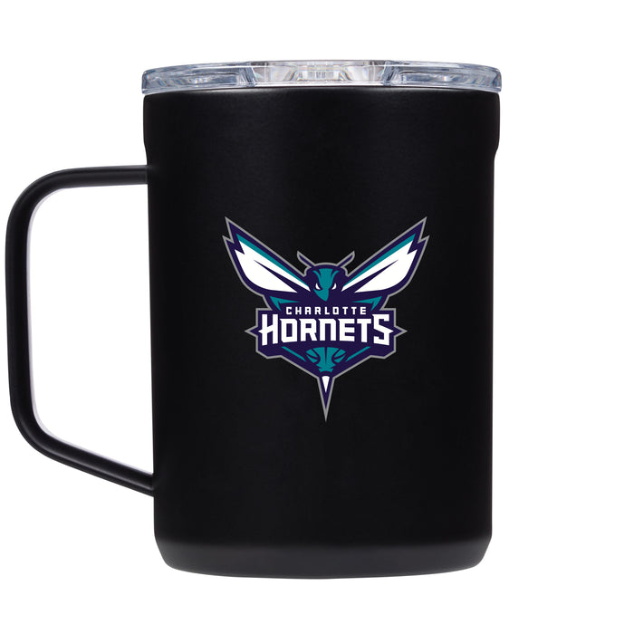 Corkcicle Coffee Mug with Charlotte Hornets Primary Logo