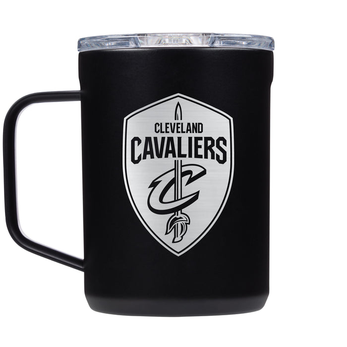 Corkcicle Coffee Mug with Cleveland Cavaliers Etched Primary Logo